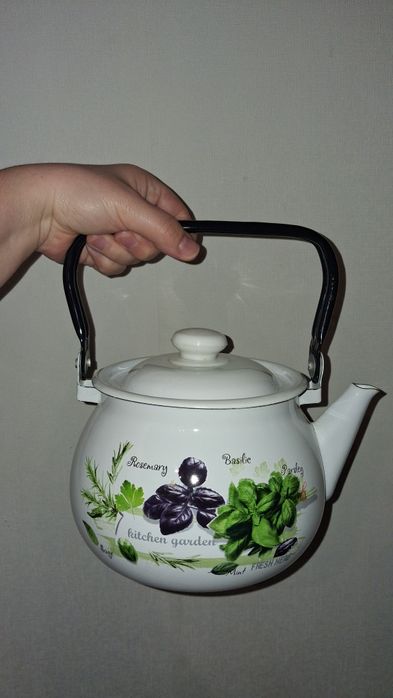 Чайник емальований 3л idilia