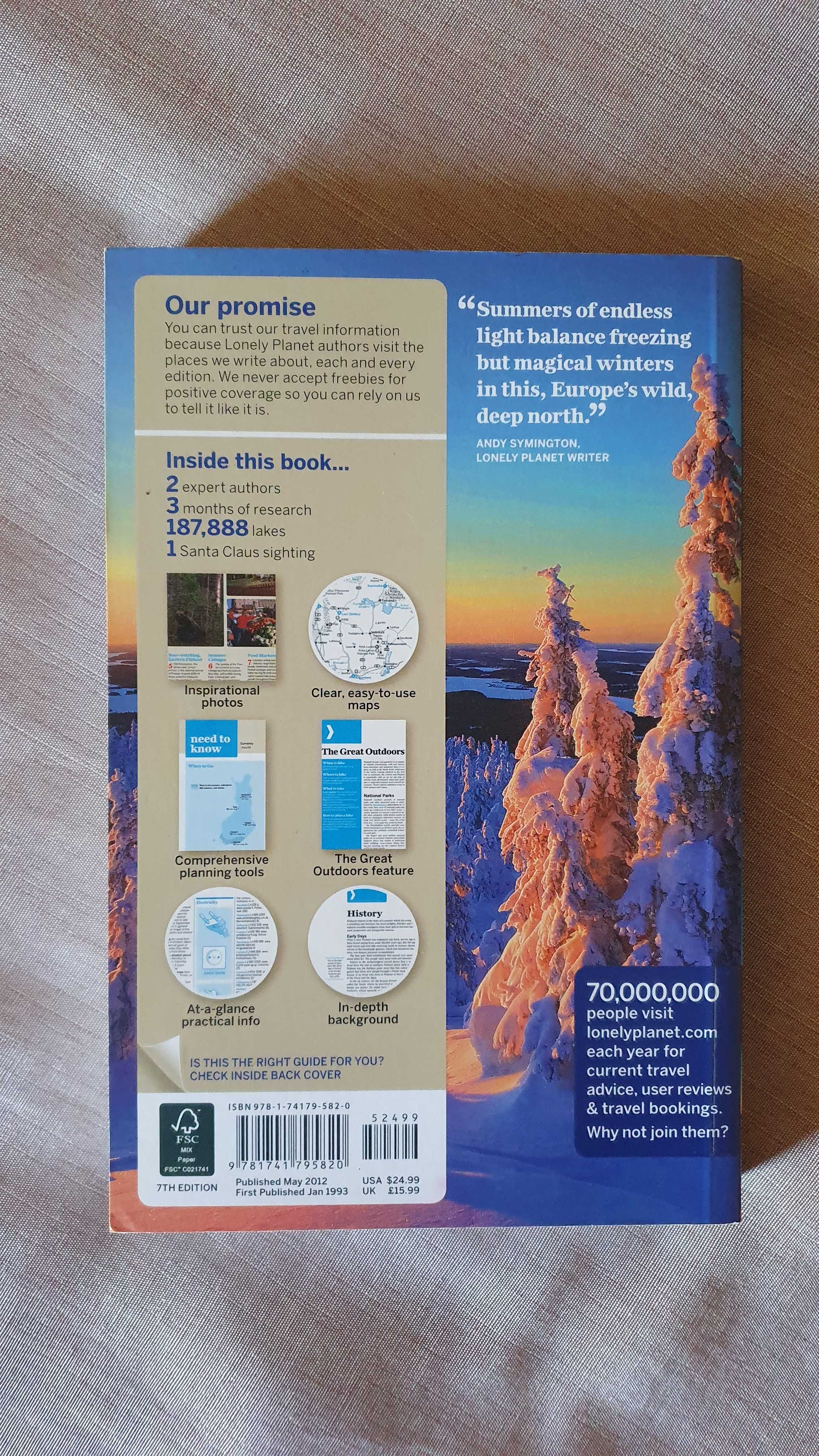 Lonely Planet livro Finlandia