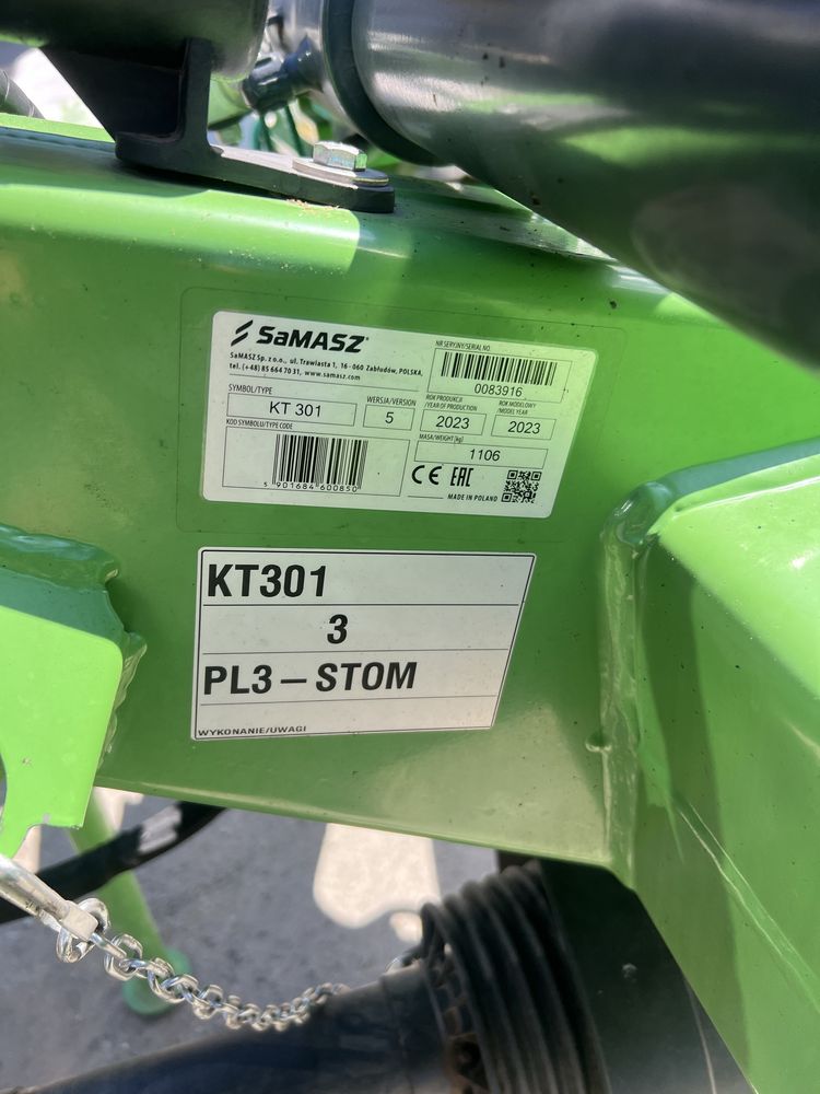 Samasz KT301 kosiarka dyskowa 3 metry