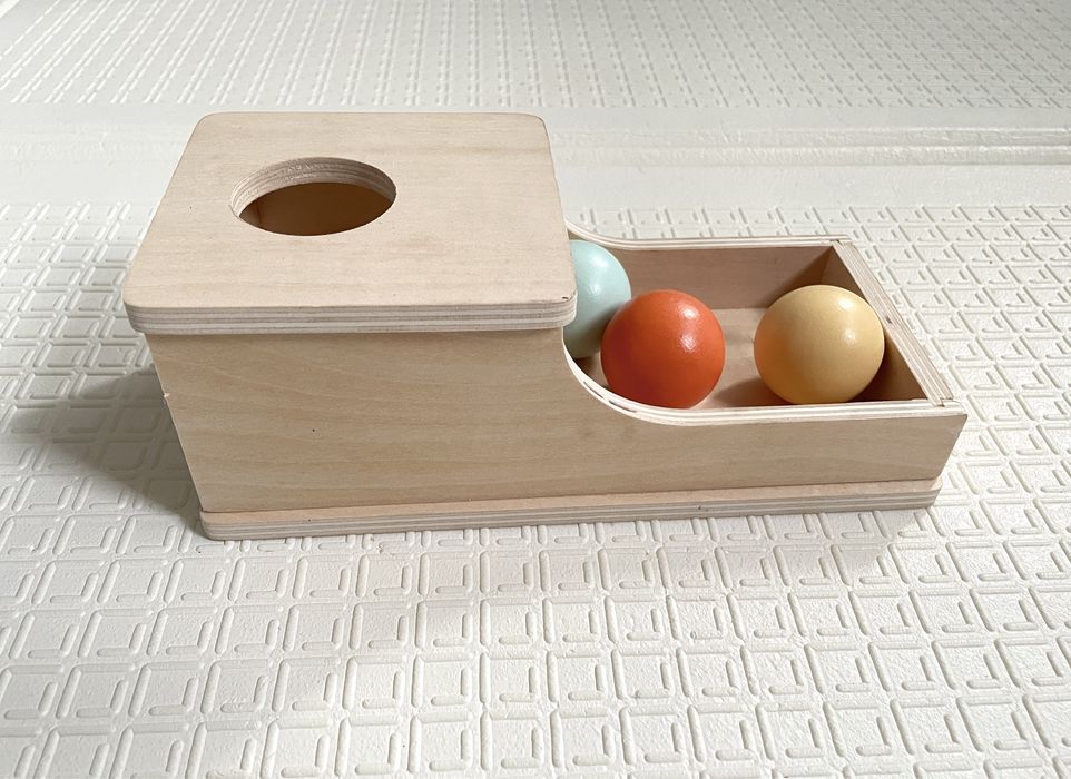 коробочка постійності, сортер, монтесорі, розвиваючі іграшки з дерева