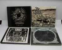 Zestaw 4CD The Initiation HEGEROTH Ulvdalir BLACK MORIAH , Black Metal
