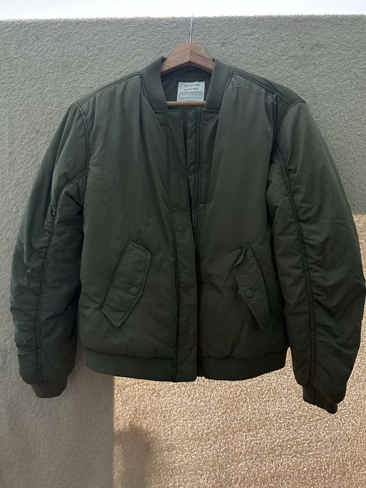 Casaco verde escuro novo