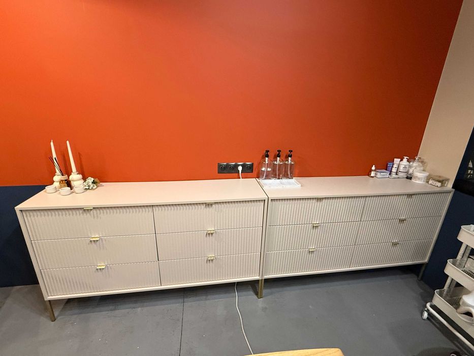 2x komoda z szufladami Lectus/Lante