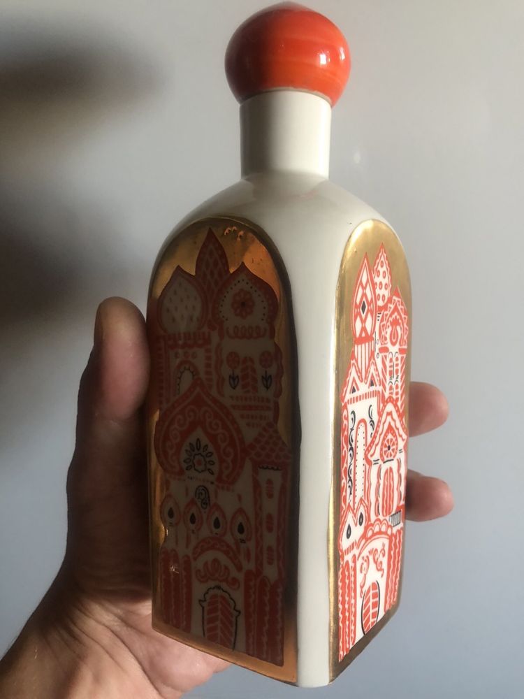 Фарфоровий Штоф Бутилка