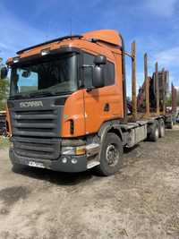 Scania do przewozu drewna stosowego