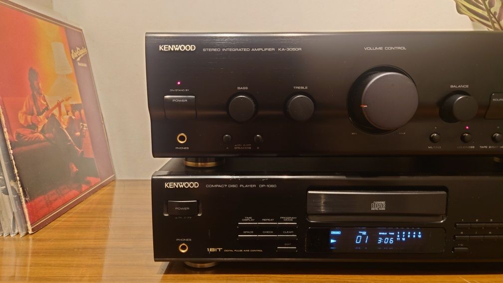 Kenwood KA3500R + DP1060 wzmacniacz stereo i odtwarzacz CD
