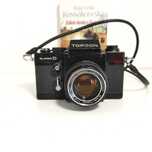 Analogowa Lustrzanka TOPCON Super D z 1971 roku z RE Auto Topcor 58 mm