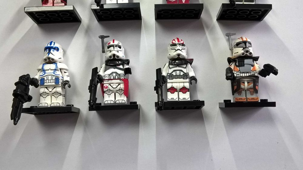 8 Figurek Star Wars różnego rodzaju kompatybilne z Lego