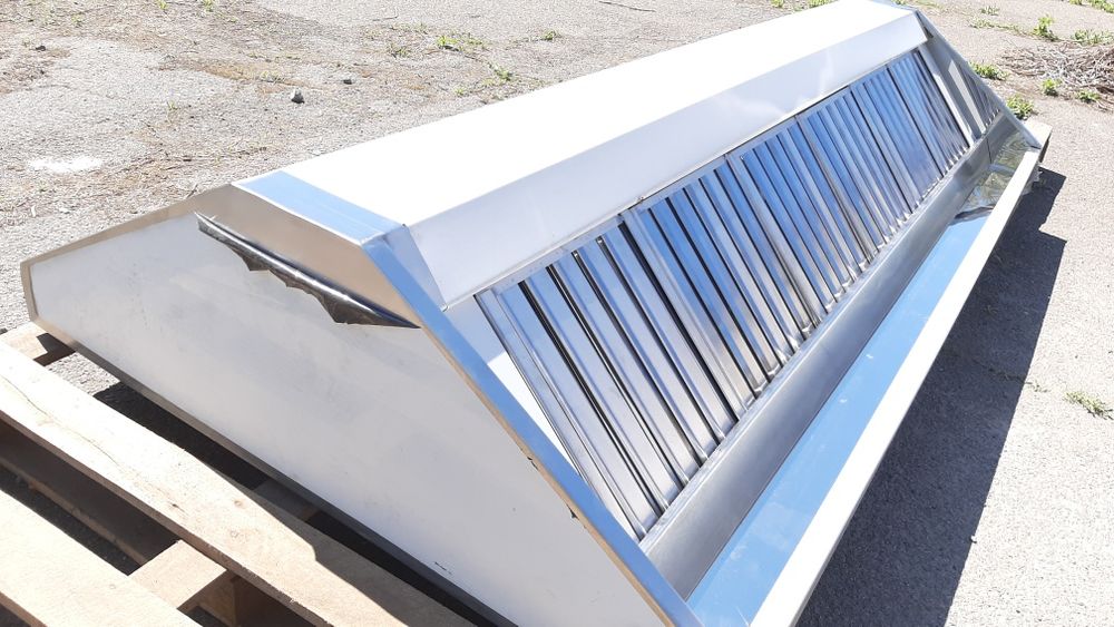 Зонт островной острівний нерж, витяжка