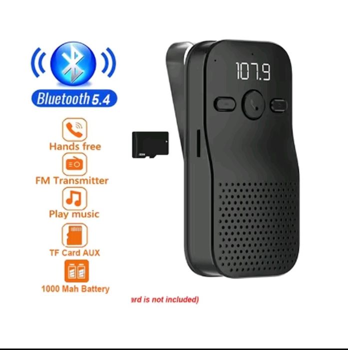 Bluetooth 5.4 гарнітура. Блютуз колонка.