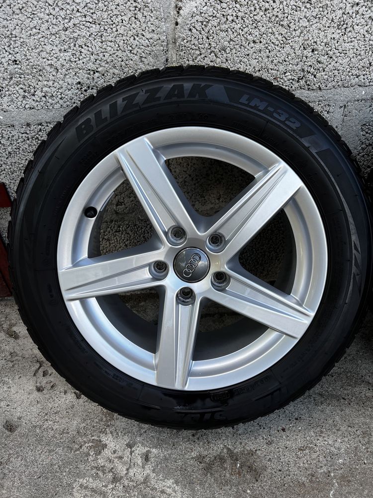Oryginalne Alufelgi R16 5x112 Audi A3 A4 Opony Zimowe 205/55/16 2020r.