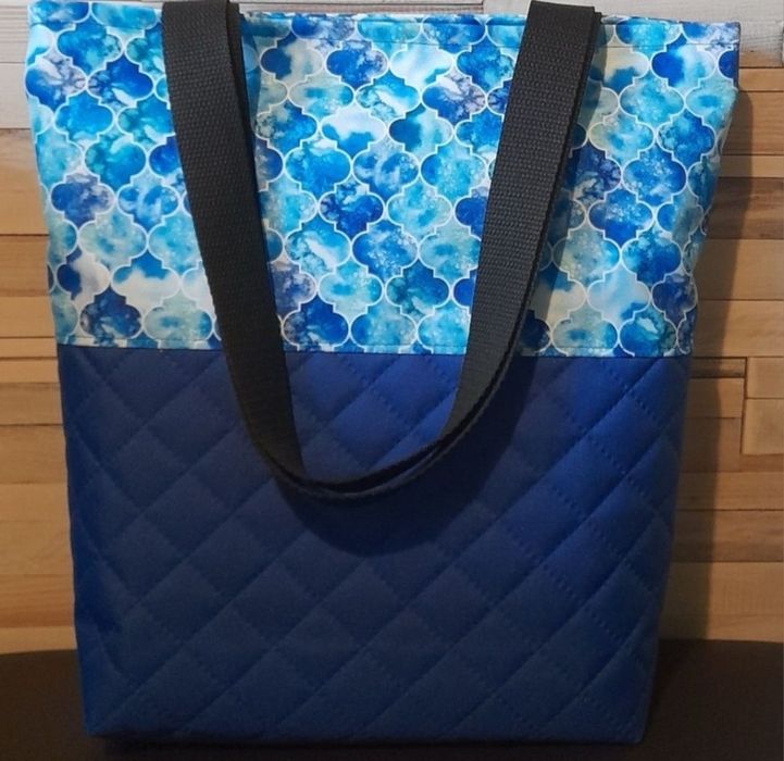 Eko torba shopperka wielokrotnego użytku wodoodporna na zamek