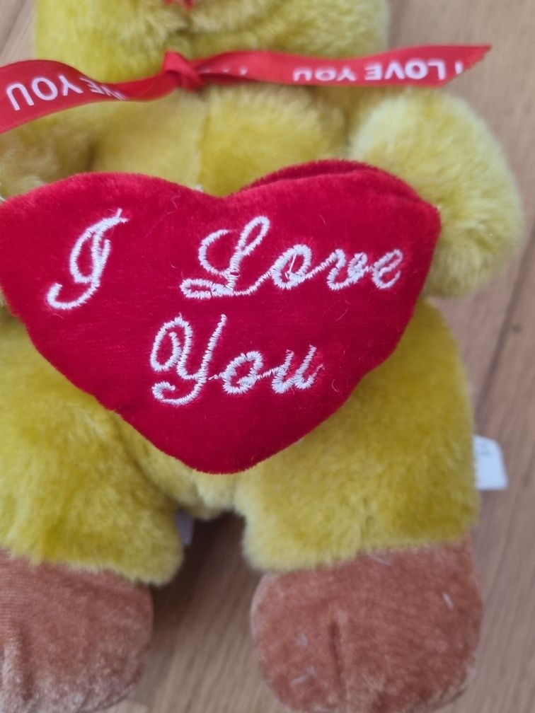 Coelho peluche  I love you