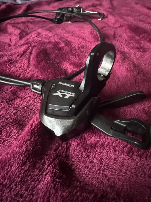 Перемикач передній з монеткою комплект SHIMANO DEORE XT M8000 2x11