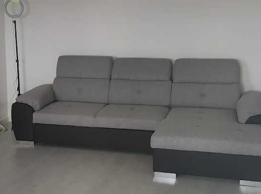 Vendo Sofá Cama com Chaise Long como NOVO  - 700 euros