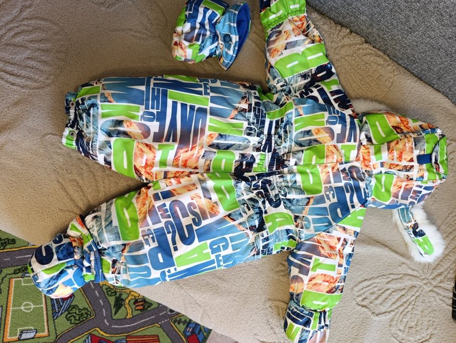 Зимовий комбінезон 2в1 розмір 68