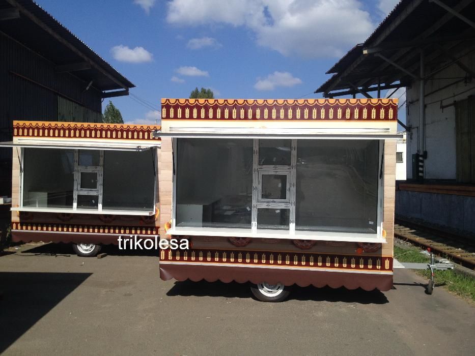 СЕРТИФИЦИРОВАННЫЕ Торговые фастфуд прицепы от производителя фудтрак