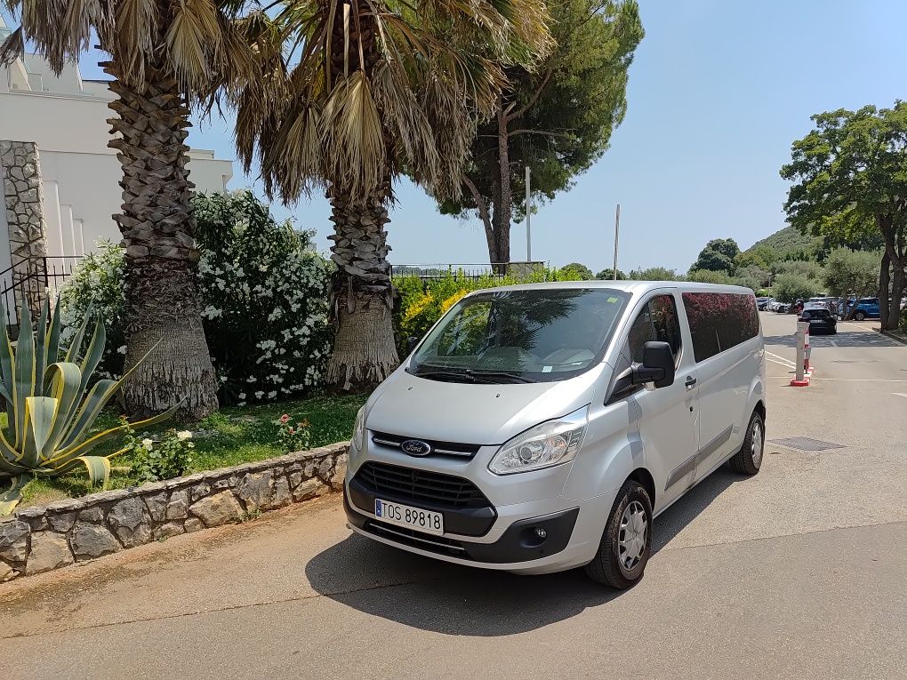 Ford Transit Custom2.0 130km 9 osób 2016/2017 nowy rozrząd,dwumas!