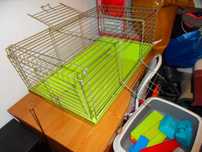 Klatka dla królika szczura chomika ptaki akwarium terrarium