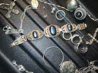 Stara biżuteria srebro i nie tylko
