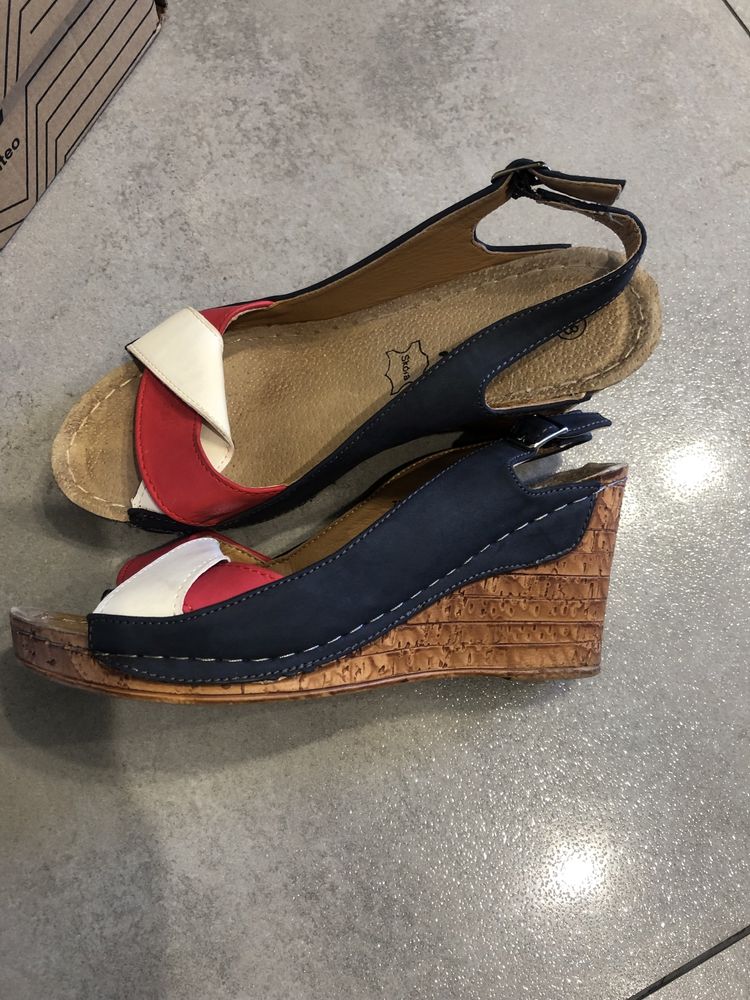 Sandaly damskie 38