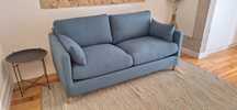 Sofá cama azul Maisons du monde