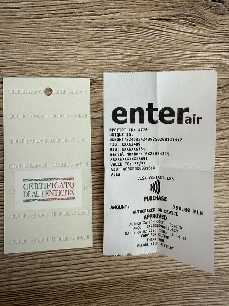 Zegarek Emporio Armani męski