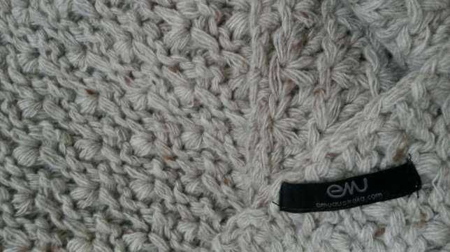 Emu Australia wełniana chusta szal 100% merino wool Nowa Cudo