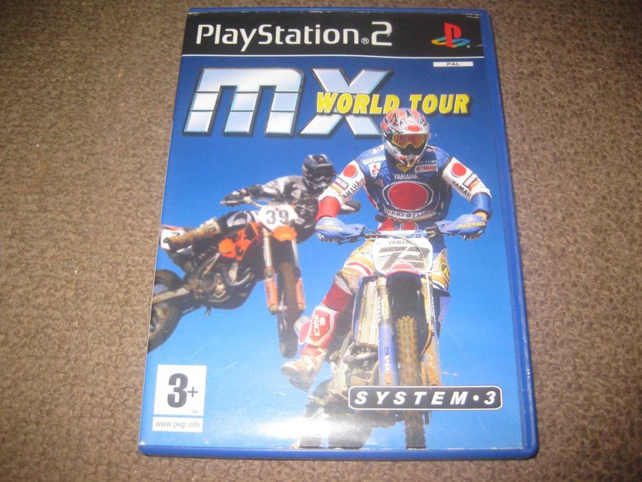 Jogo "MX World Tour" PS2/Completo!