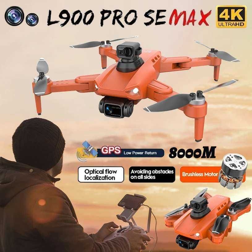 Dron L900 PRO SE GPS kamery 4K WIFI ORANGE
