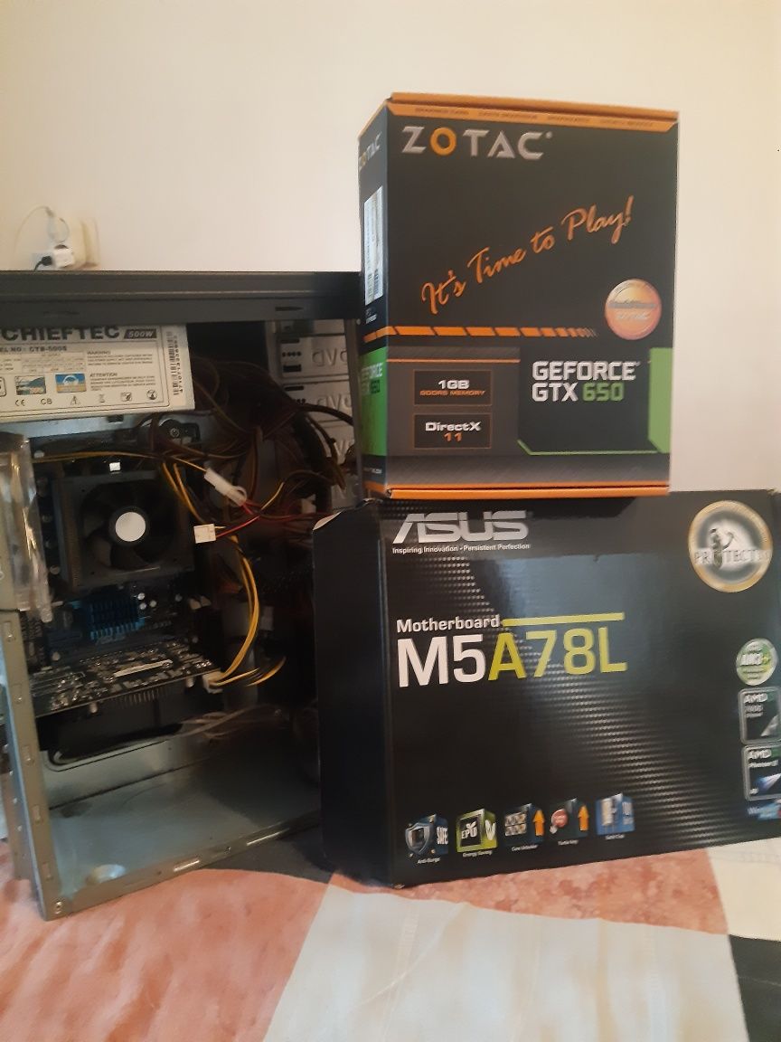 phenom x4 965 Black Edition 3.4Ghz gtx 650 z