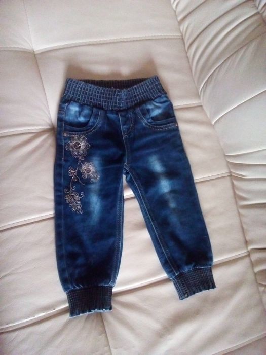 Джинси для дівчинки девочки 53 см