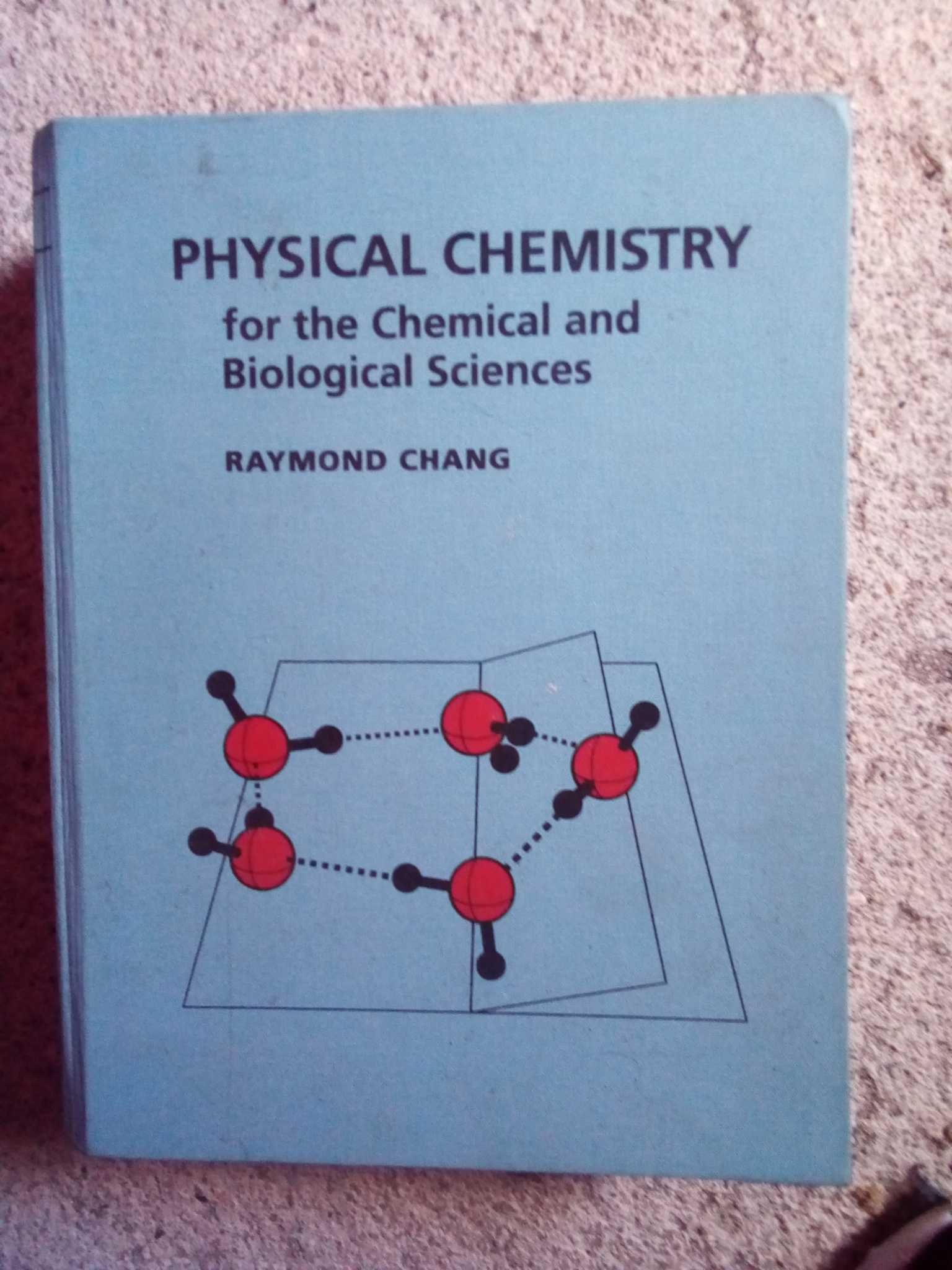 Livro "Physical Chemistry" de Raymond Chang em inglês
