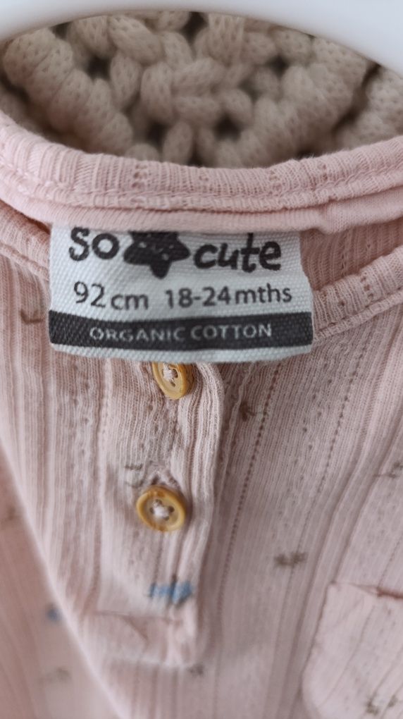 So Cute set koszulki t-shirty roz.92