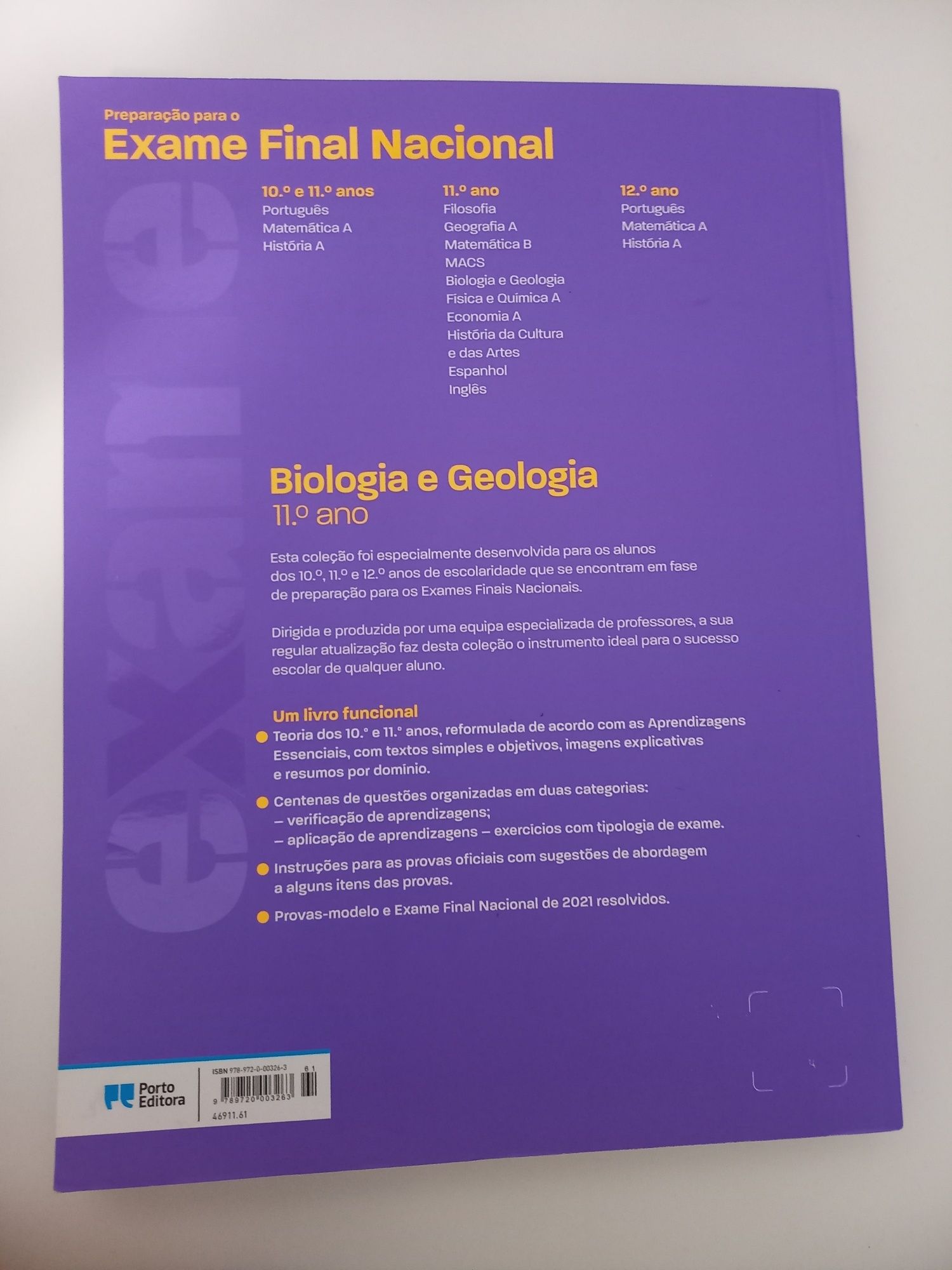 Livro de preparação para exame de Biologia-Geologia