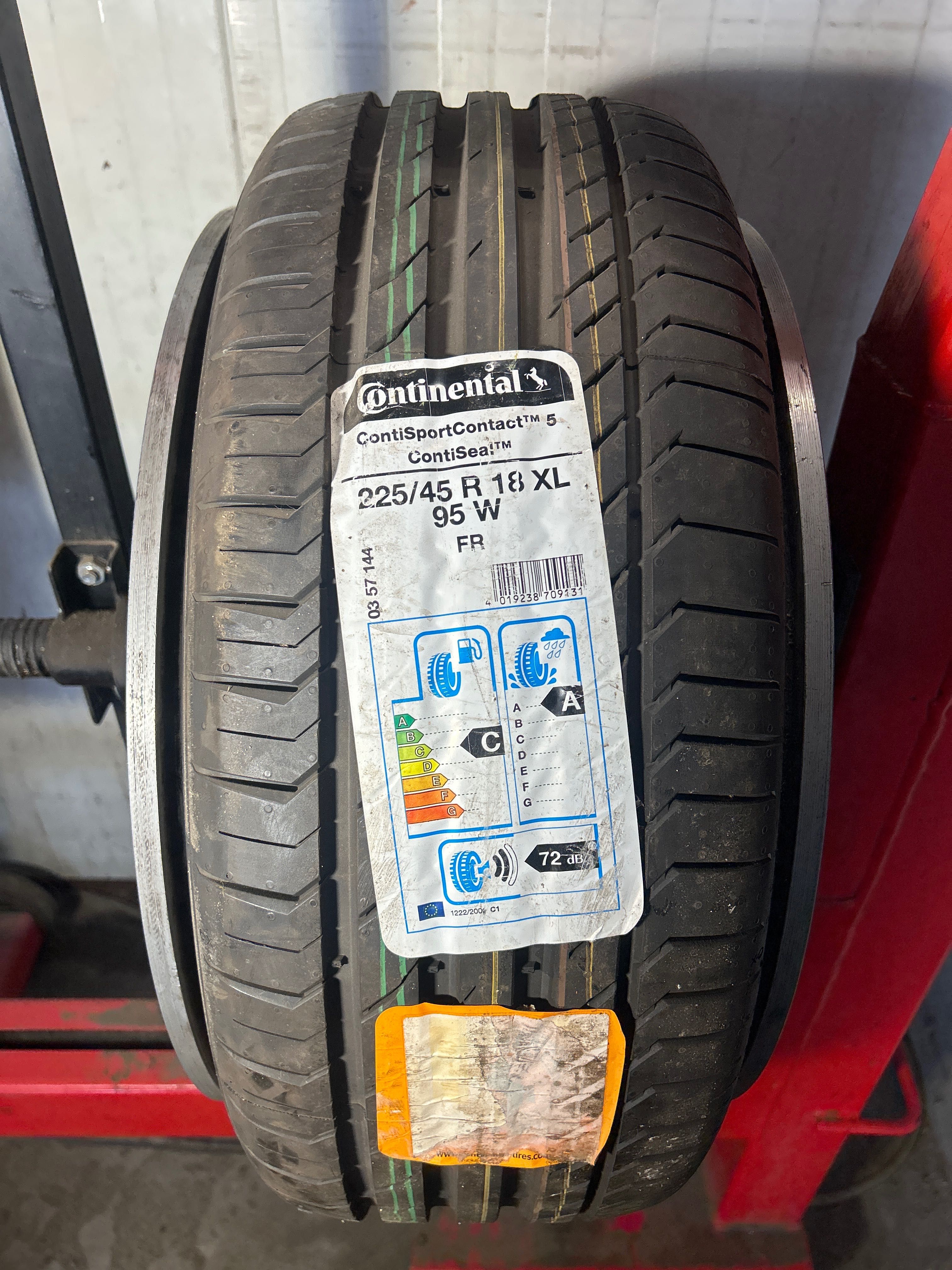 Continental ContiSportContact 5 XL 225/45/18 95W