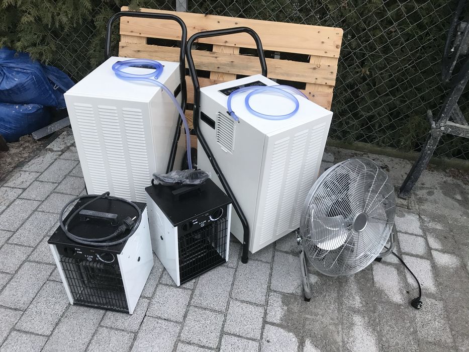 Osuszacz powietrza, nagrzewnica