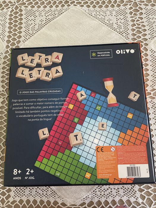 Jogo letra a letra - palavras cruzadas