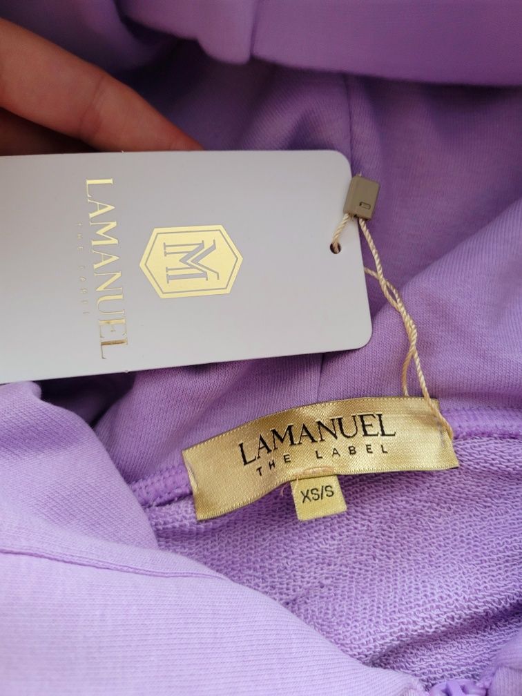 Dres La manuel Liliowy xs/s