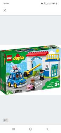 Lego duplo posterunek policji 10902 karton instrukcja