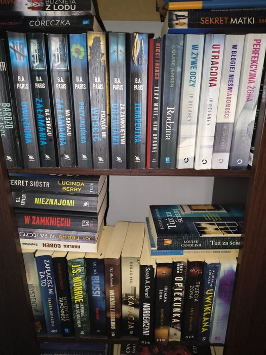 Ksiazki kryminał,psychologiczny thriller