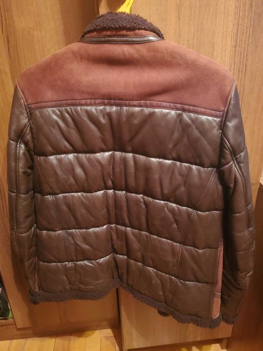 Чоловіча осінньо-весінньо-зимова куртка з натуральної шкіри Givenchy