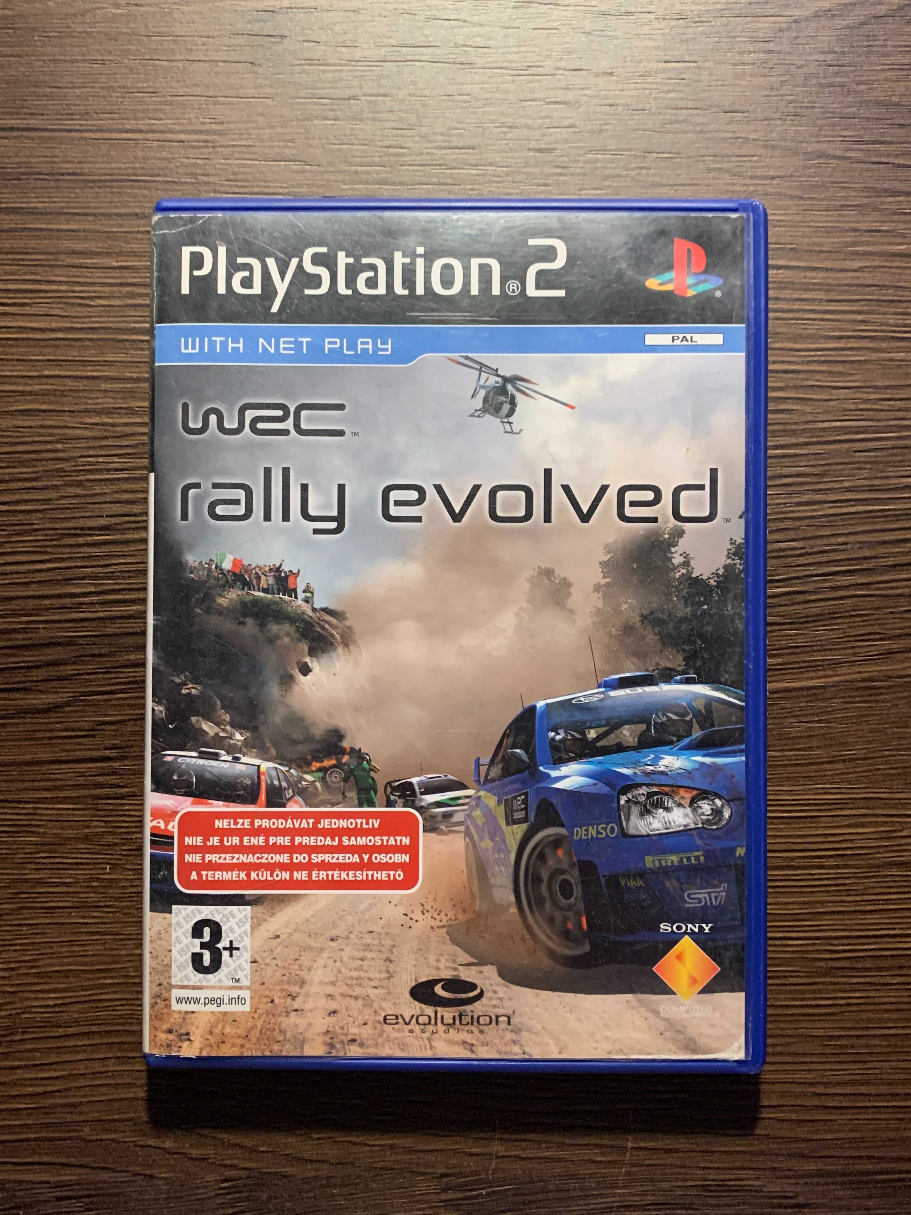 WRC rally evolved ps2