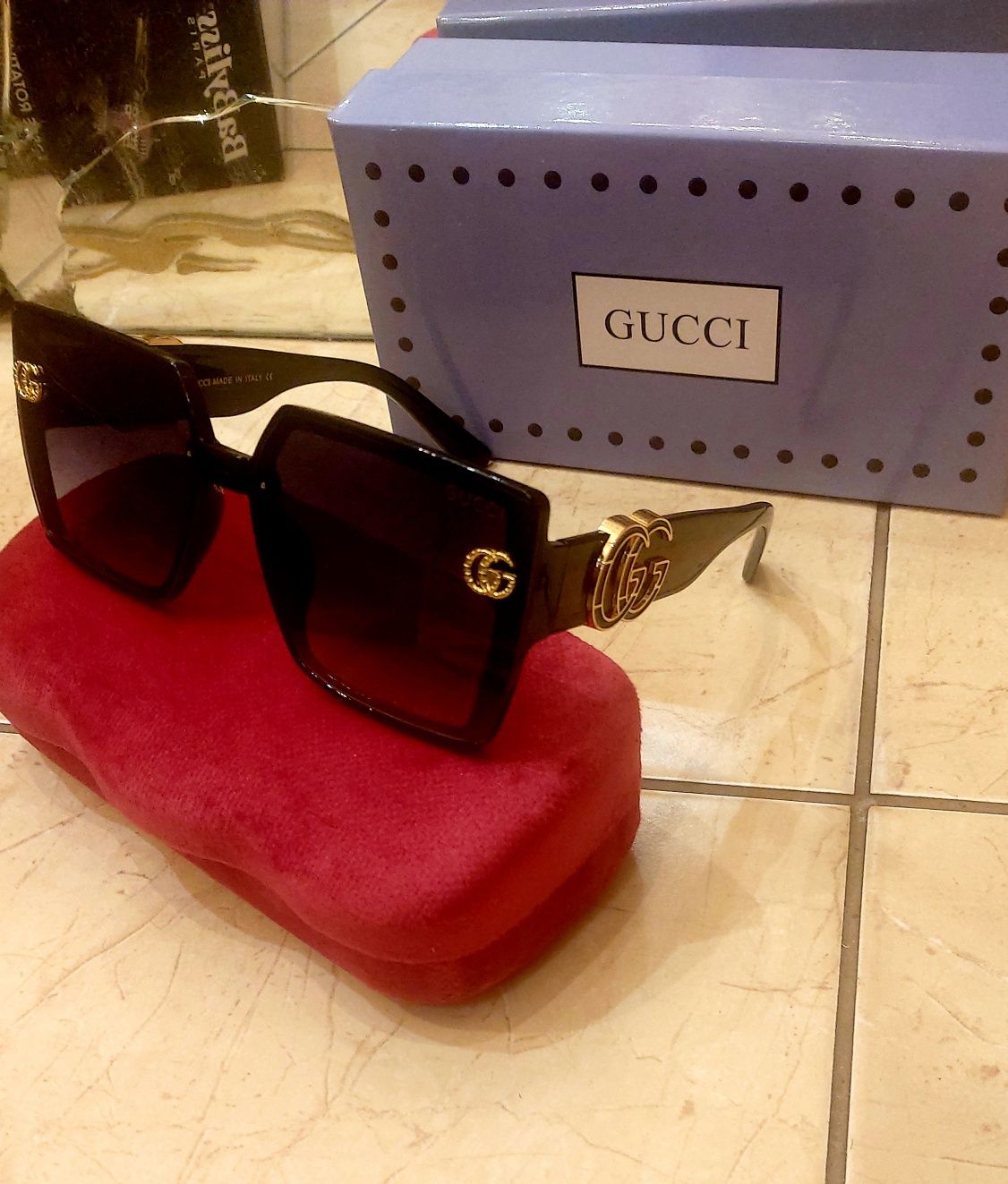 Okulary Damskie Gucci
