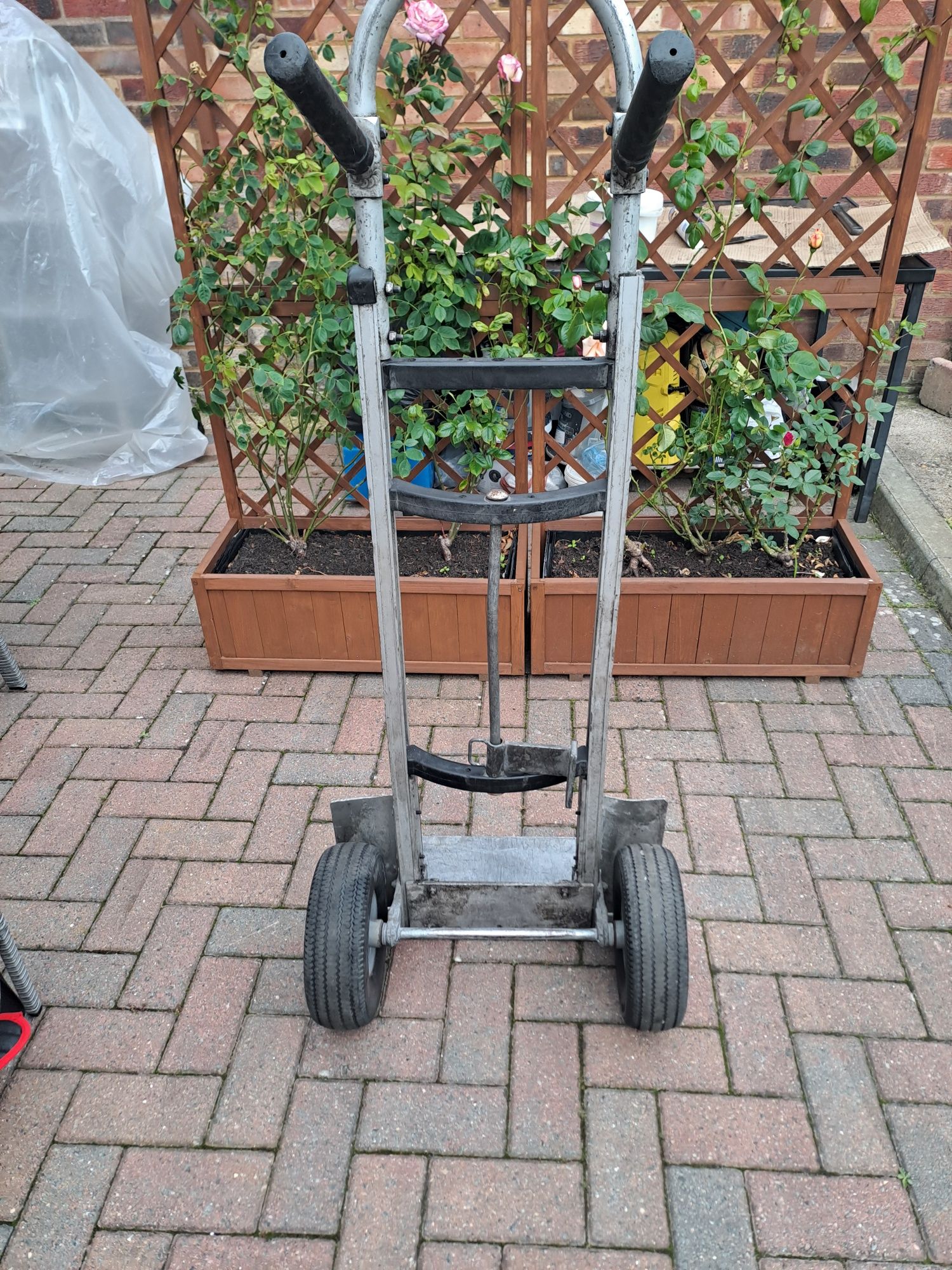 Wózek transportowy aluminiowy