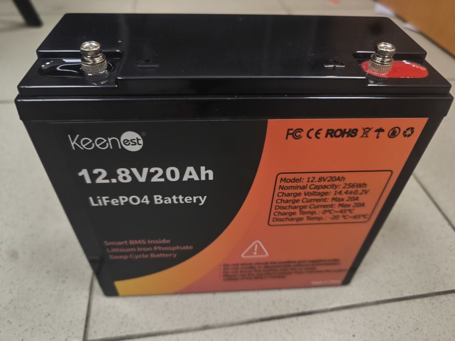 Аккумулятор KEENest 12V 20Ah LiFePO4 (180*170*77мм)