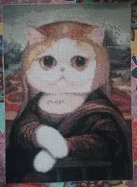 Mona Lisa Cat version