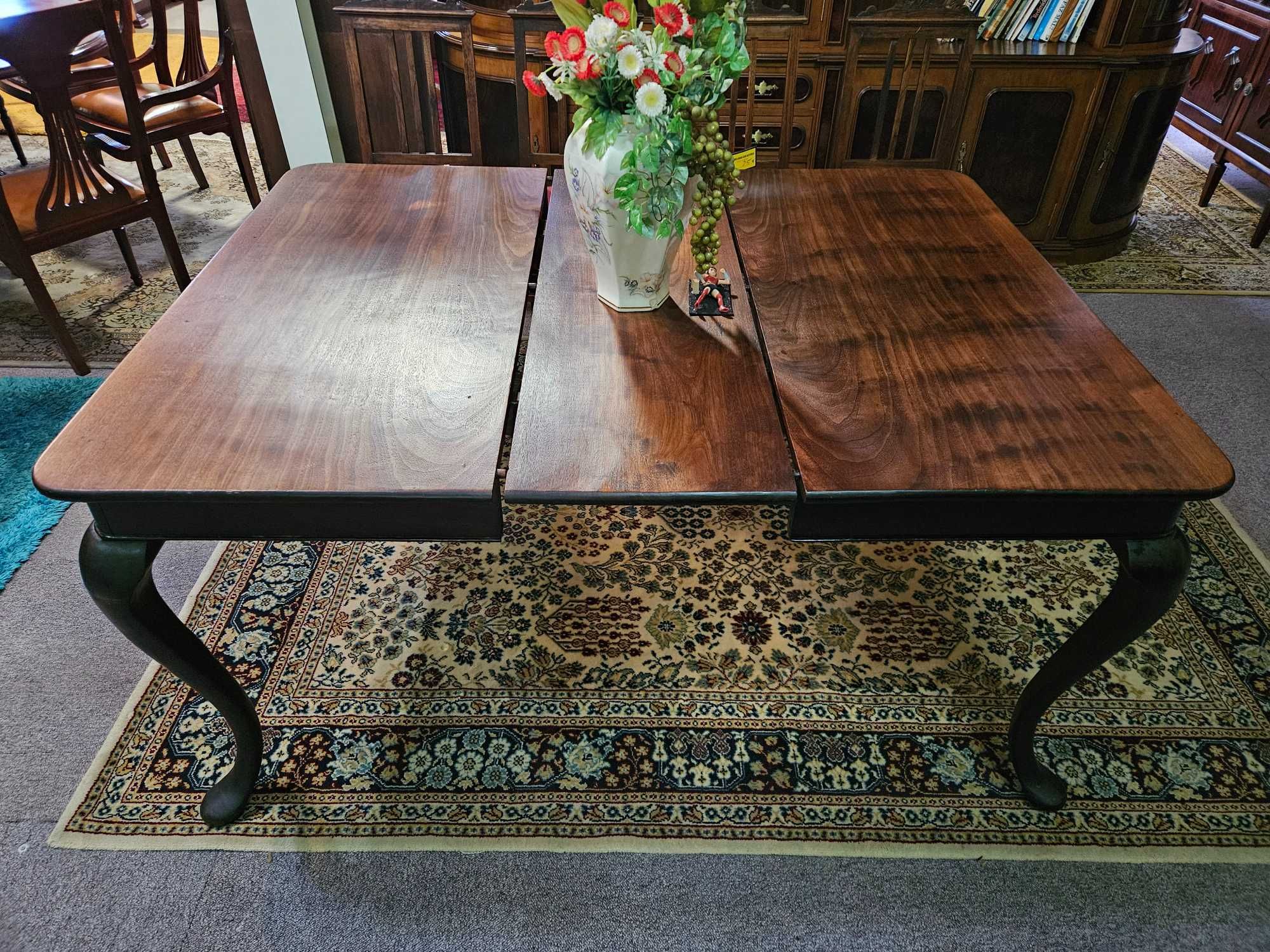 Mesa antiga - extensível - Restaurada