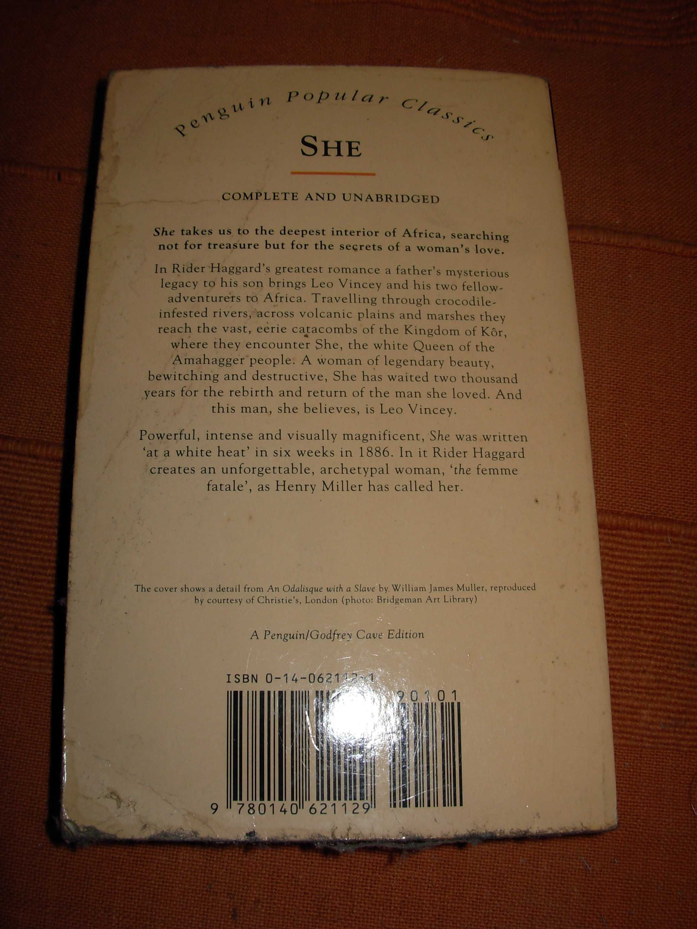 She - H. Rider Haggard (Em língua Inglesa)