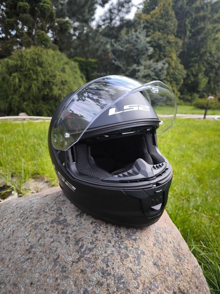 Kask LS2 FF808 STREAM II SOLID Czarny Matowy roz.M
